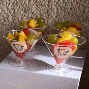 verrine de fruits à croquer