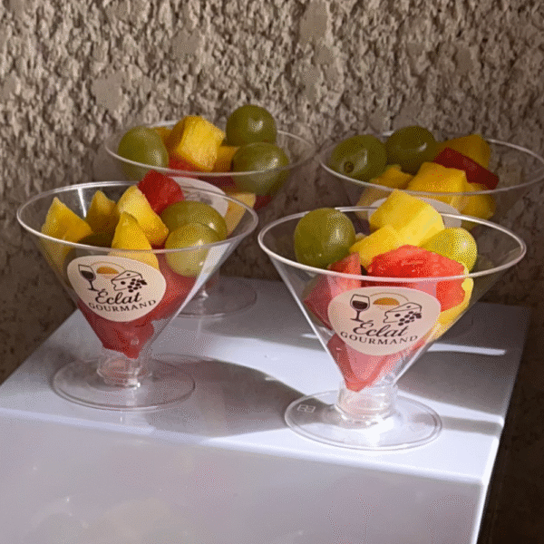 verrine de fruits à croquer