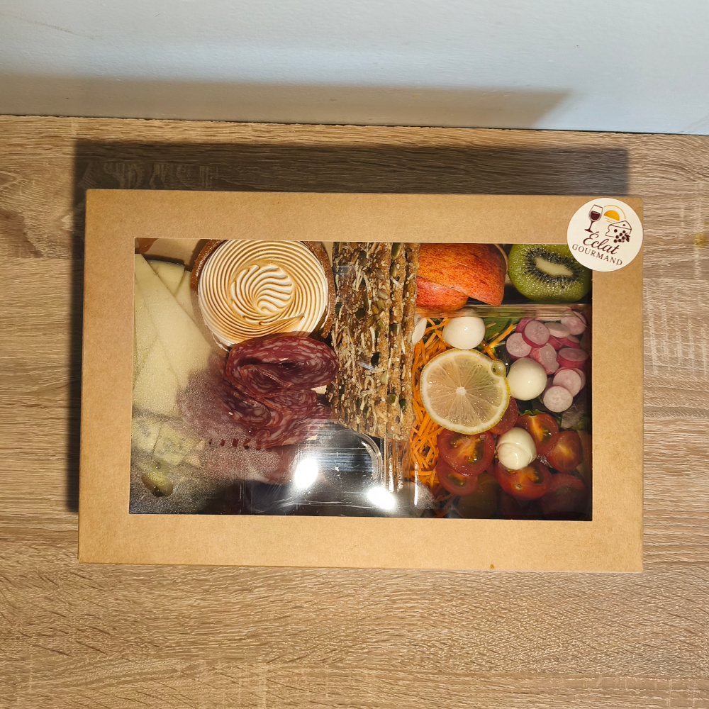 box lunch charcuterie individuelle