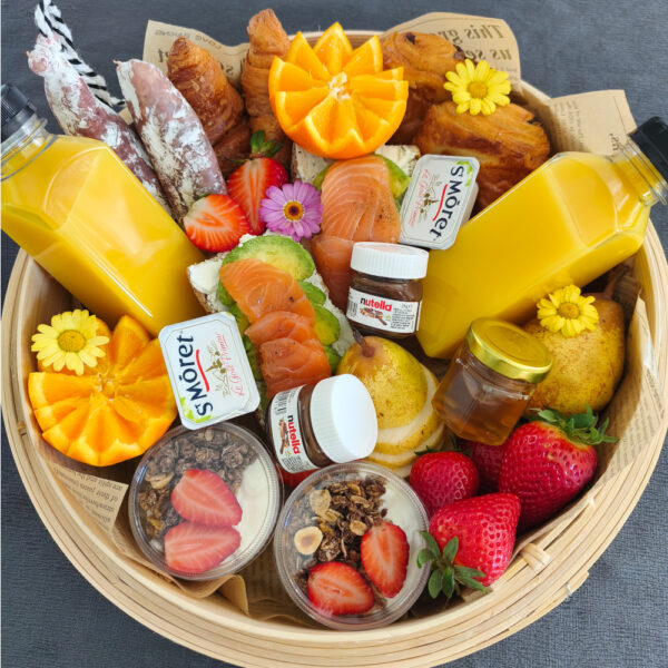 Plateau brunch sucré-salé Éclat Gourmand pour 4 personnes