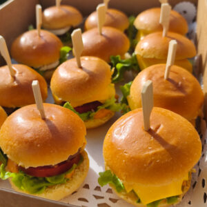 mini hamburger
