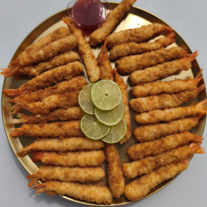 plateau crevettes tempura