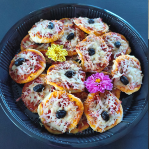 mini pizza éclat gourmand