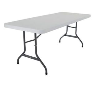 Location de table rectangulaire 6/pers. 10€