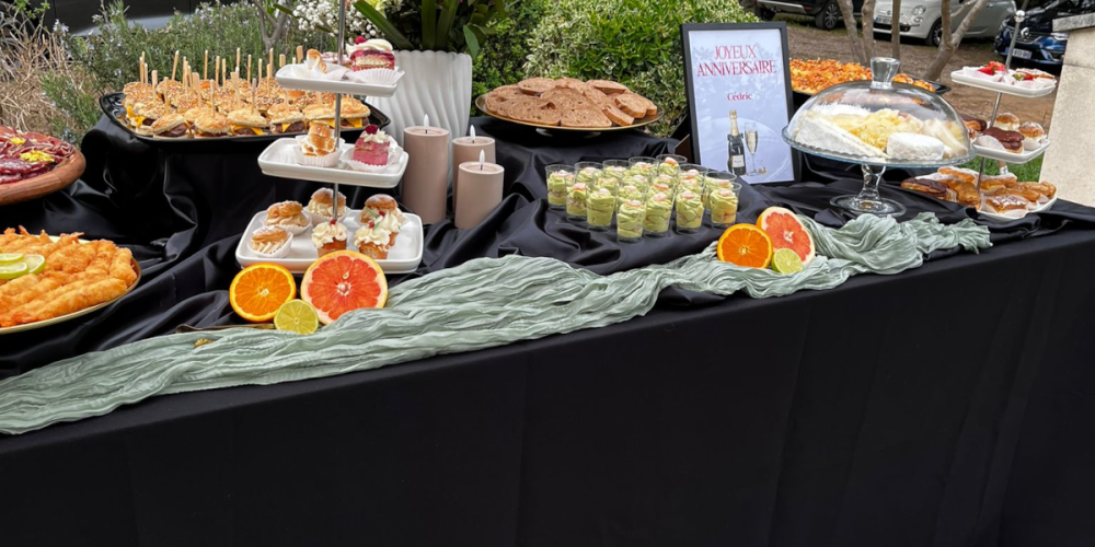 Buffet eclat gourmand